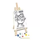 Kit de Pintura com Cavalete - Galinha Pintadinha - Nig Brinquedos