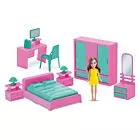 Mini Quarto Infantil com Boneca - Judy Home - Samba Toys
