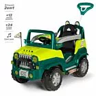Carrinho de Passeio e Pedal - Jipe Diipi - Verde - Calesita