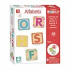 Jogo Educativo - Madeira - Crescer - Alfabeto - 48 Letras - Nig Brinquedos