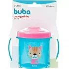 Copo de Treinamento Bebê - 180ml - Gatinha - Azul - Buba