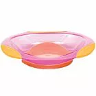 Pratinho com Ventosa - Refeição Bebê - Fun - Rosa - Buba