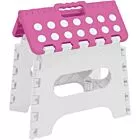 Banqueta Infantil Multiuso - 2 em 1 - Degrau - Dobrável - Rosa - Buba