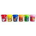 Kit Massinha de Modelar - Patrulha Canina - 6 Potes Ki-Massa - Sunny Brinquedos 