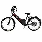 Bicicleta Elétrica - Street PAM - 800w 48v - Preta - Plug and Move
