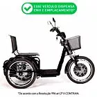 Triciclo Elétrico - Village PAM - Cesta - 800w Lithium - Preto - Plug and Move (1)