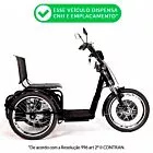 Triciclo Elétrico - Village PAM - 800w Lithium - Preto - Plug and Move