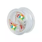 Ioiô Infantil - Ioiô Galáctico com Luzes - Branco - Toyng