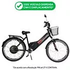 Bicicleta Elétrica - Confort - 800w - Preta - Duos Bikes