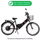 Bicicleta Elétrica - Street PAM - 800w Lithium - Preta - Plug and Move