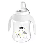 Copo Antivazamento com Alça - Star - 250ml - Kinddy - Neutro - Lolly