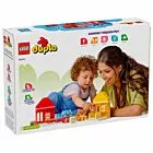 Blocos de Montar - Rotinas Diárias Comer e Dormir - 28 peças - LEGO Duplo