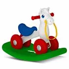 Andador e Balanço Infantil - Primeiros Passos Pônei de Equilíbrio - Bandeirante
