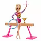 Boneca Articulada - Barbie Profissões - Ginasta Loira - Mattel