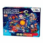 Quebra-Cabeça - 28 Peças – Aventura Espacial  – Pais e Filhos