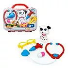 Kit Mini Veterinario Infantil – Maleta Pet -  6 peças - Pakitoys