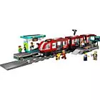 Bloco de Montar – CITY – Bonde e Estacao do Centro da Cidade - 811  peças - LEGO