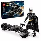 Bloco de Montar – Batman – Figura do Batman e a Moto Bat - Pod - 713  peças - LEGO
