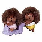 Figuras - Sylvanian Families - Gêmeos Porco Espinho - Epoch Magia