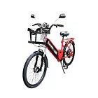 Bicicleta Elétrica - New Confort 800w Lithium - Vermelha - Duos Bikes