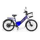 Bicicleta Elétrica - New Full 800w Lithium - Azul - Duos Bikes