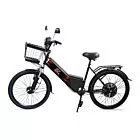 Bicicleta Elétrica - New Street 800w Lithium - Preta - Plug and Move