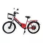 Bicicleta Elétrica - Duos New Confort 800w - Vermelha - Duos Bikes