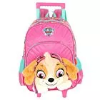 Mochila 3D de Rodinha Infantil - Pelúcia - Patrulha Canina - Skye - Luxcel
