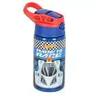 Garrafa com Bico - Aço Inox - 500ml - Hot Wheels MTR - Luxcel