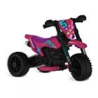 Moto Elétrica Infantil - MotoCross - 6v - Rosa - Bandeirante