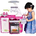 Cozinha Infantil Completa - Classic - Rosa - Cotiplás