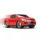 Carrinho Fricção - RJ-X Pick-UP - Vermelho - Roma