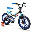 Bicicleta Infantil com Rodinhas - Aro 16 - Tech Boys - Azul - Nathor