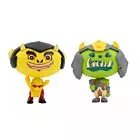 Mini Figuras - Hero Eggs - Bonecos Melek e Thrall - Candide