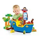 Blocos de Montar - Baby Land - Navio Pirata - 30 Peças - Cardoso Toys