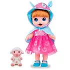 Boneca de Vinil - Baby’s Collection - Conto de Fadas - Ovelha - Ruiva - Super Toys