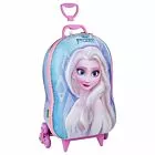 Mochila 3D de Rodinhas Infantil - Disney-Frozen - Elsa - Maxtoy