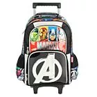 Mochila de Rodinha Infantil - Marvel Avengers Assemble - Preta - Luxcel