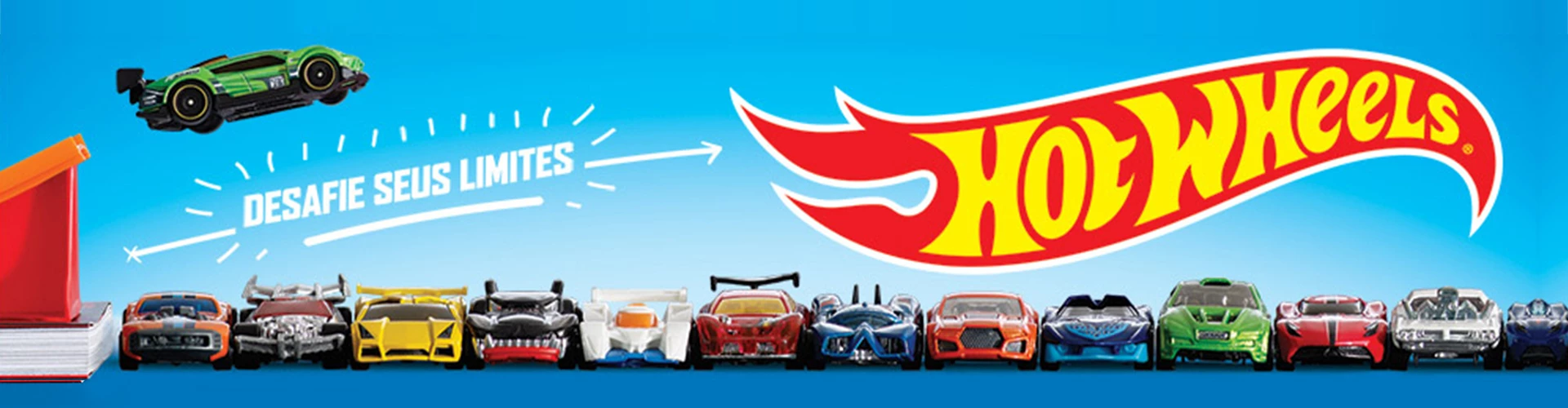 Pistas Conjuntos e Carrinhos Hot Wheels