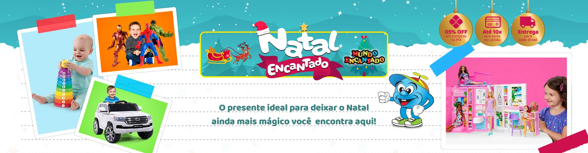 Natal Encantado Botucatu | Presentes para Crianças de Todas as Idades