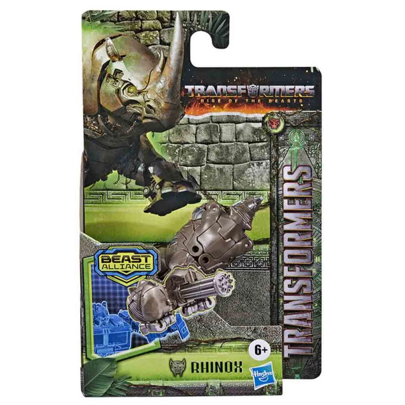 rhino様 Figura - 2 em 1 - Transformers Beast Alliance - Rhinox - Hasbro