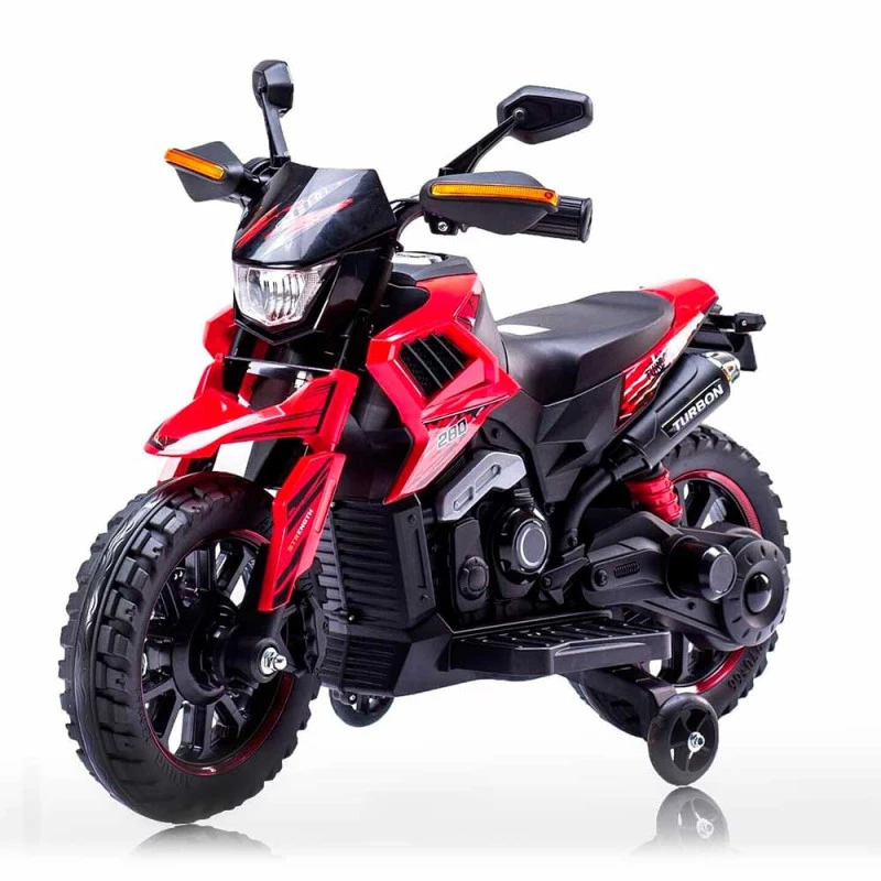 Moto Elétrica Infantil - Big Trail Turbon - 6v - Vermelha - Zippy Toys