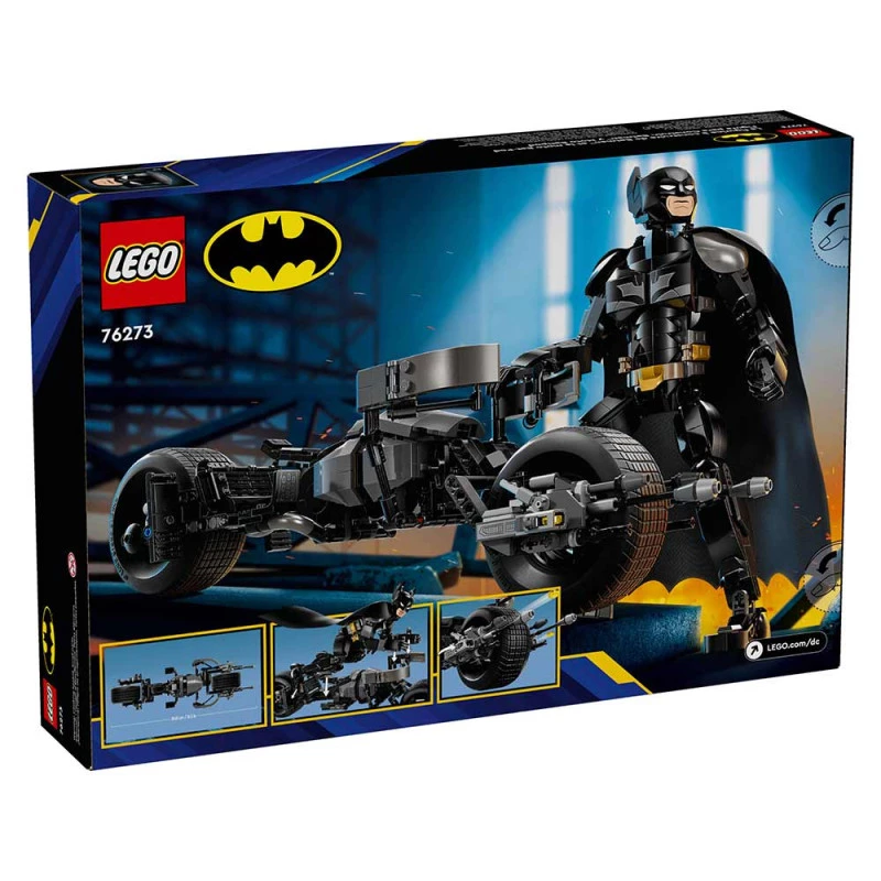 Figura Do Batman E A Moto Bat-pod