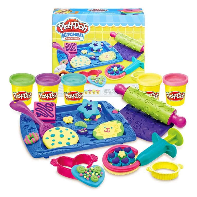 Conjunto Massinha Play-Doh Biscoitos Divertidos Hasbro