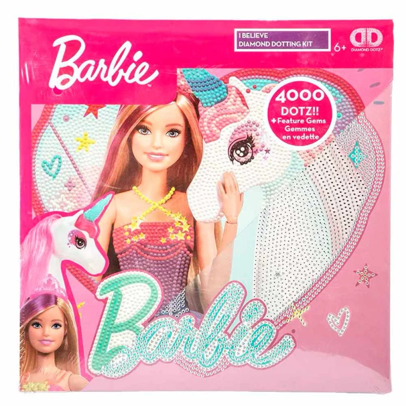 Conjunto de Artes Infantil - Dotzies Barbie - Box I Believe - Fun