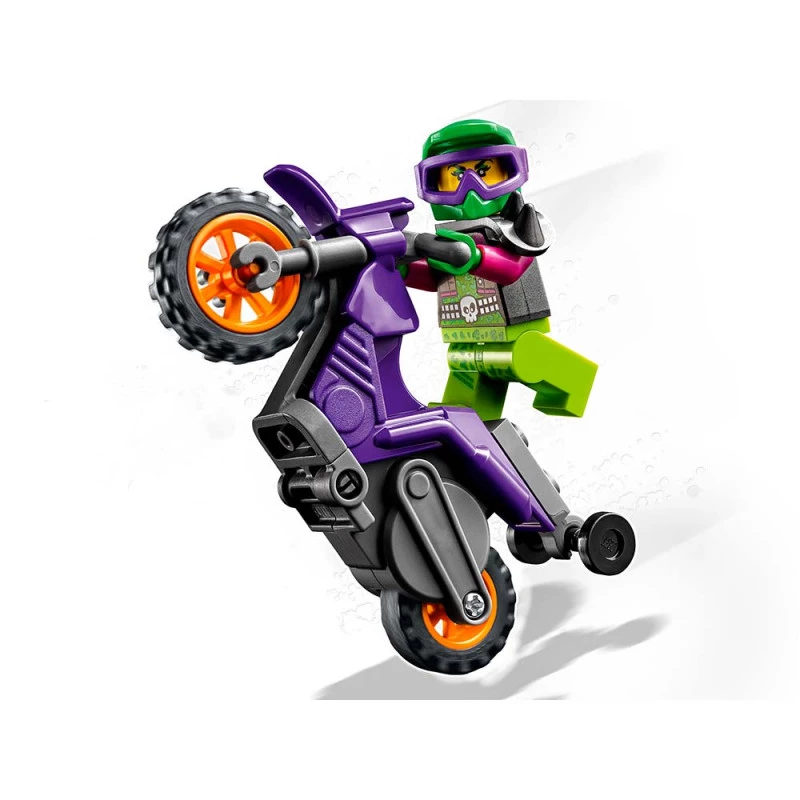 Lego City - Moto de Wheeling - Stuntz - 14 Peças - Lego