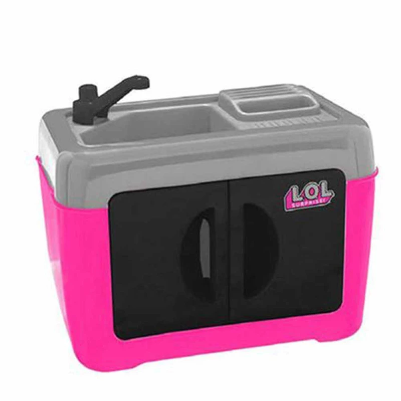 Piazinha Infantil com Acessórios Pia com Gabinete da Chef LOL