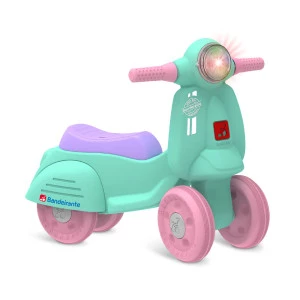 Bicicleta Infantil de Equilíbrio - Baby Bike Banderetta Turquesa - Bandeirante