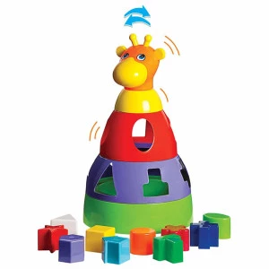 Encaixe de Formas - Baby Didático - Girafa Didática - Mercotoys
