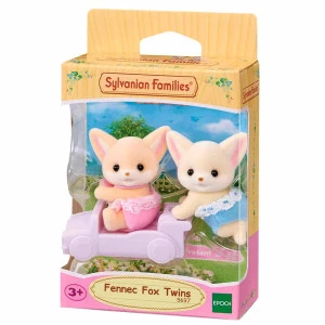 Figuras - Sylvanian Families - Gêmeos Raposas do Deserto - Epoch